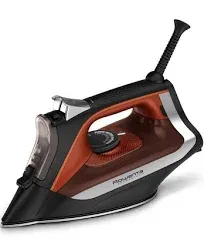 Rowenta Access Stainless Steel Soleplate Steam Iron for Clothes 300 Black 