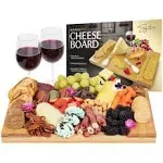 Signature Living Large Bamboo Cheese Board Charcuterie Board (16&#034; x 10&#034; x 1.2...