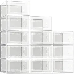 See Spring Large 12 Pack Shoe Storage Box