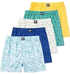 Ryan Boys Woven Boxers (5-Pack)