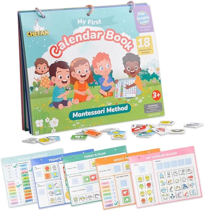 Kids Calendar for LearningMy First Daily Calendar for KidsAll About Today Boa...