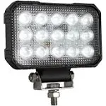 Buyers 5.9 x 4.8" Clear Rectangular Spot Light With 15 LED - 1492290 1492290