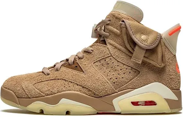 Air Jordan Men's 6 Retro Travis Scott British Khaki