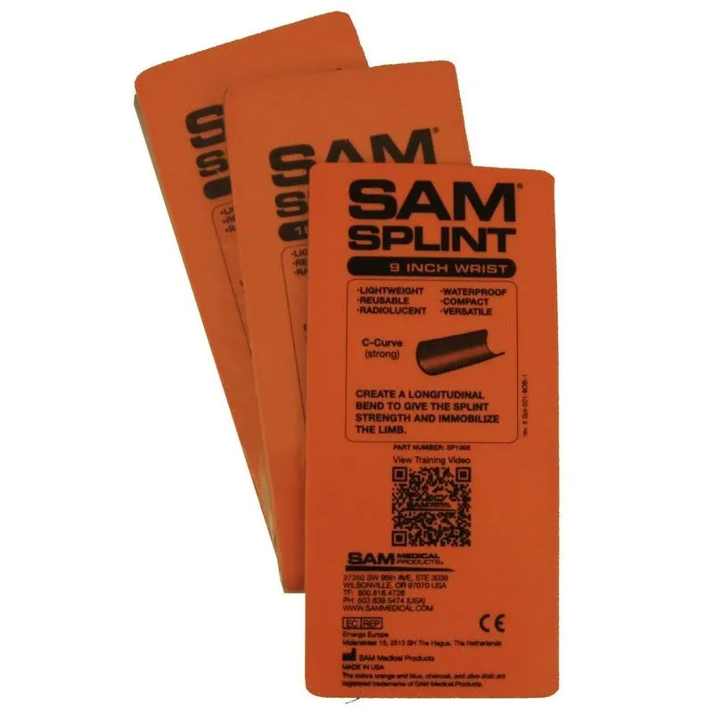 Rescue Essentials SAM Splint 3X Combo Pack