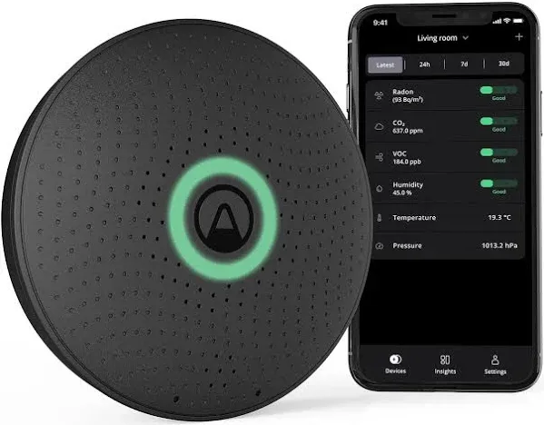 Airthings Wave Plus Limited Edition Radon & Air Quality Monitor