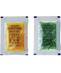 10 Gram Dry & Dry Premium Orange Indicating Silica Gel Packets