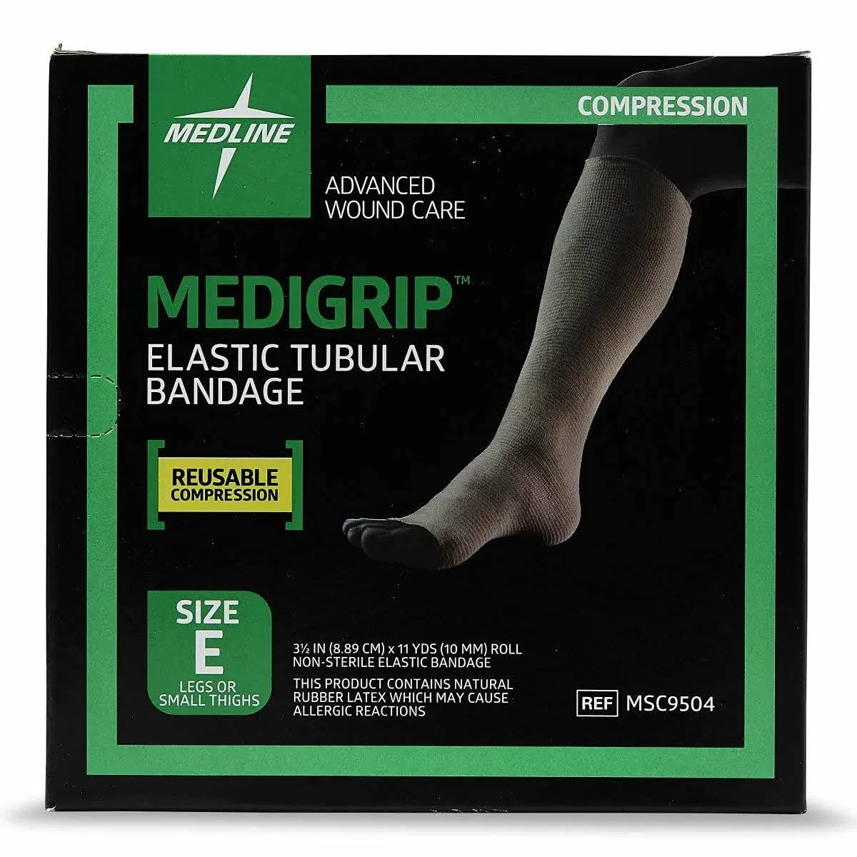 Medigrip Elasticated Tubular Support Bandage, Size E