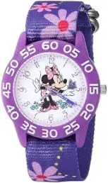 Disney Girl's Minnie Mouse Time Teacher Watch