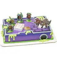 DecoSet Teenage Mutant Ninja Turtles Pizza Power Cake Topper