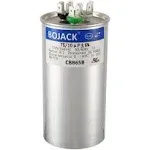 70+10 Uf 70/10 MFD ±6% 370V/440 VAC CBB65 Dual Run Circular Start Capacitor for 