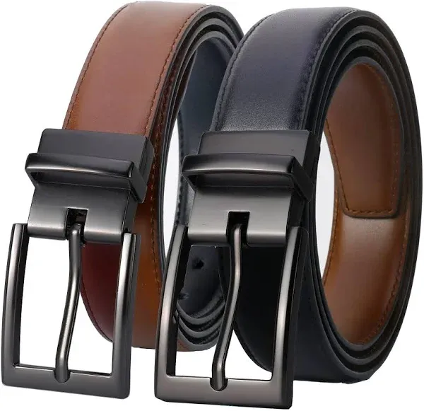 Lavemi Men's Reversible Belt Dress