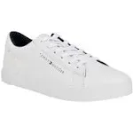 Tommy Hilfiger Men's Ribby Lace Up Fashion Sneakers - White - Size 10M