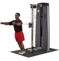 Body Solid Dual Cable Column-Station, Dgym No Stack