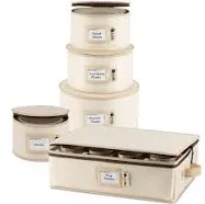 Hold N' Storage Hard Shell China Storage 5 Piece Set