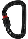 Petzl Sm&#39;D Asymmetrical Aluminum Carabiner - Screw-Lock - Black