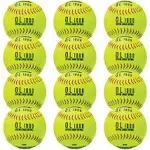 Franklin 1550D12-XCP12 Softballs Yellow Synthetic 12" Yellow - pack of 12