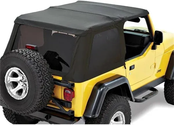 Bestop 5692017 Black Twill Trektop NX for 1997-2006 Wrangler except Unlimited