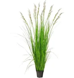 Nearly Natural 5.5 Plum Grass Artificial Plant