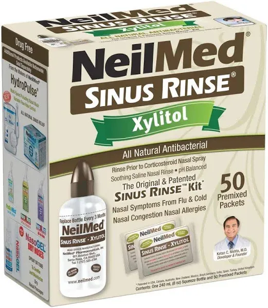 NeilMed Sinus Rinse Kit, Xylitol