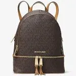 MICHAEL Michael Kors, Rhea Medium Backpack, Brown, One Size