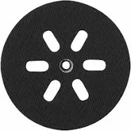 Bosch RS6046 6-Inch 6-Hole Hook and Loop General-Purpose Hard Rubber Backing Pad