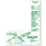 Creative Notions Embroidery Placement Ruler