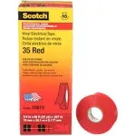 3M Scotch Vinyl Electrical Tape 35 Red 3/4" x 66'