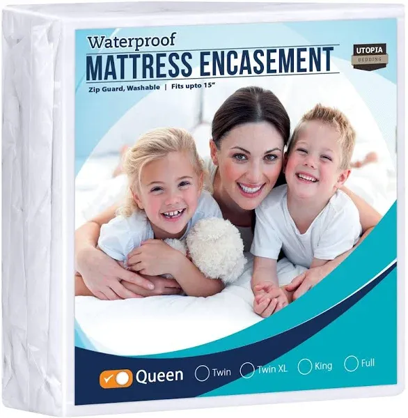 Utopia Bedding UB0034 Waterproof Mattress - White