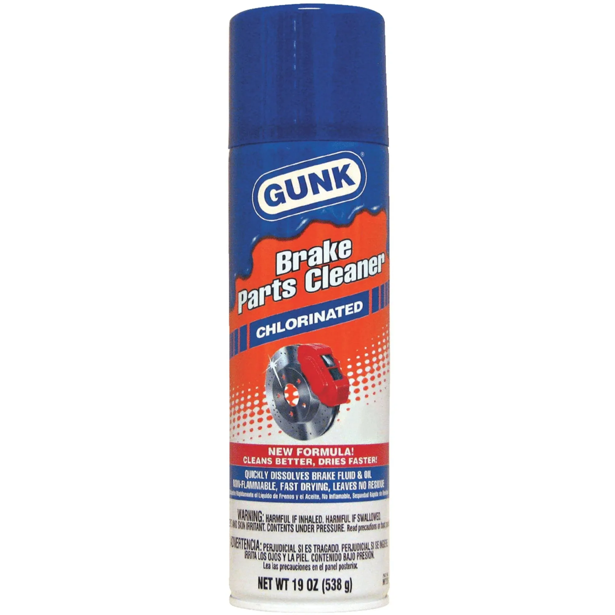 Gunk M720 Chlorinated Brake Parts Cleaner - 19 oz.