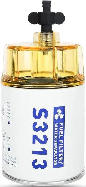 S3213 Fuel Filter Marine Fuel Water Separator Replacement for Marine Outboard Motor Mercury Replaces# 35-60494-1