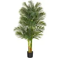 Nearly Natural Golden Cane Artificial Palm Tree