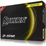 Srixon Z-Star 8 Yellow Golf Balls