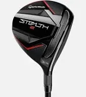 Taylormade Stealth 2 3HL Wood Golf Club - 16.5° Loft - Regular Flex - Graphite Shaft