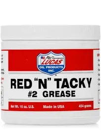 Lucas Oil RED N Tacky GREASE 16 oz 10574 53-2183 58-5298