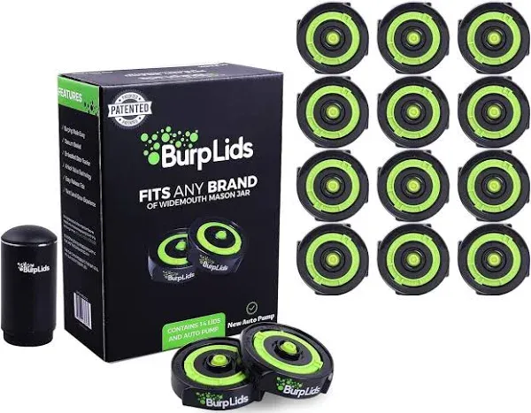 Burp Lids 14 Pack Curing Kit