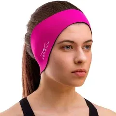 AqtivAqua Swimming Headband - Swim Ear Band Protection Cover - Swim Headband for Kids Adults Men Women Infant Toddlers, Hair Guard - Keep Ear Plugs in