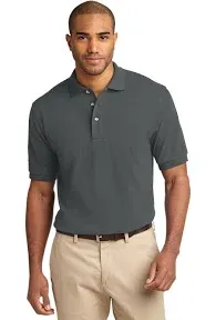 Port Authority Heavyweight Cotton Pique Polo