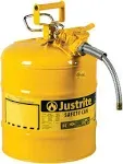 Yellow Safety Can - 5 Gallon Capacity - Fast, Controlled Pouring &amp; Auto Venting