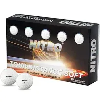 Nitro Tour Distance Soft Golf Balls