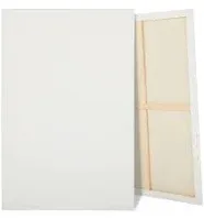 2 Pack Stretched White Canvas Boards for Painting for Acrylic, Oil Paints 24x36&#034;