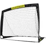 Franklin Sports Blackhawk Soccer Goal - Pop Up Backyard Soccer Nets - Foldable Indoor + Outdoor Soccer Goals - Portable Adult + Kids Soccer Goal - 4'