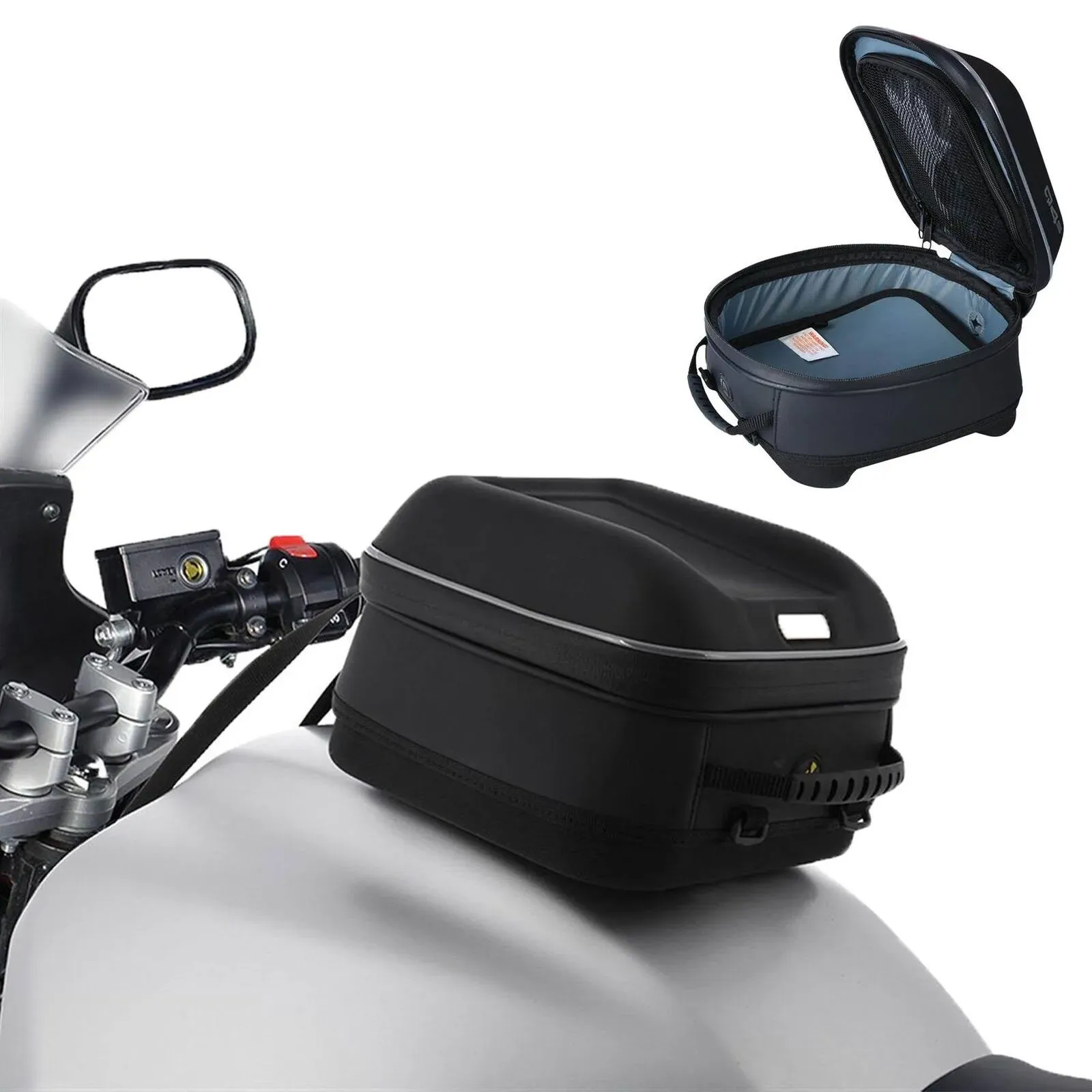 Oxford S-Series Q4S Motorbike Motorcycle Tank Bag Black