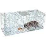 Homgarden 24inch Foldable Humane Live Animal Trap Cage