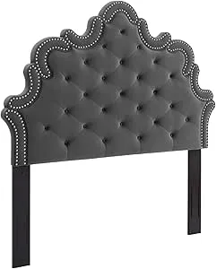 Modway Arabella Button-Tufted Performance Velvet Headboard