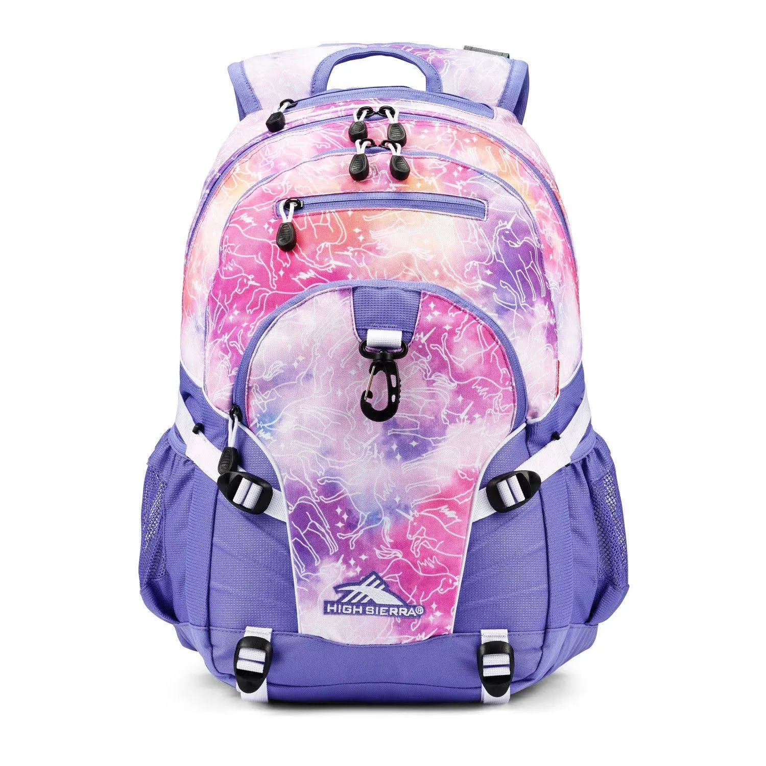 High Sierra Loop Backpack Unicorn clouds/lavender/white