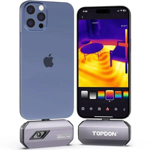 TOPDON TC002 Compact Thermal Imaging Camera For IOS Apple iPhone Devices