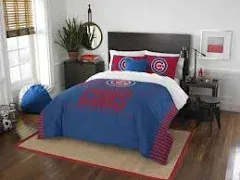 NORTHWEST MLB Chicago Cubs Comforter and Sham Set, Full/Queen, Grand Slam