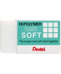 Pentel Hi-Polymer Soft Eraser