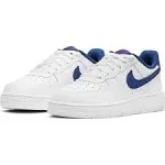 Nike (td) Force 1 White/Deep Royal Blue-University Red