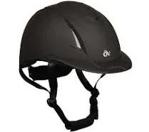 OVATION Adult Unisex Deluxe Schooler Riding Helmet, Color: Blue, Size: XXS/XS (467566BLUE-XXSX)